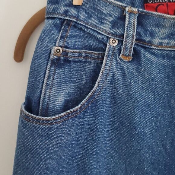 VINTAGE Gloria Vanderbilt High Rise Mom Jean - Picture 3 of 12